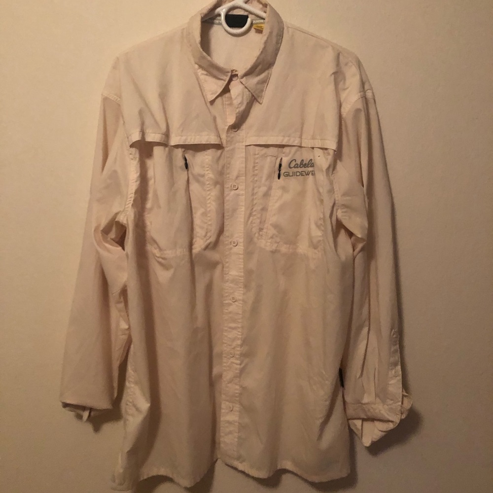 Cabelas Size L Button Down Shirt